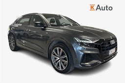 met. harmaa Audi Q8 2021 kuva 1.