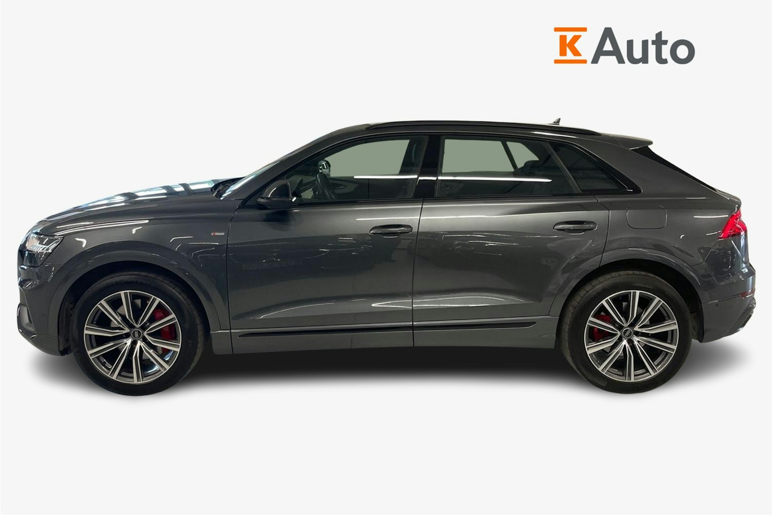 met. harmaa Audi Q8 2021 kuva 6.