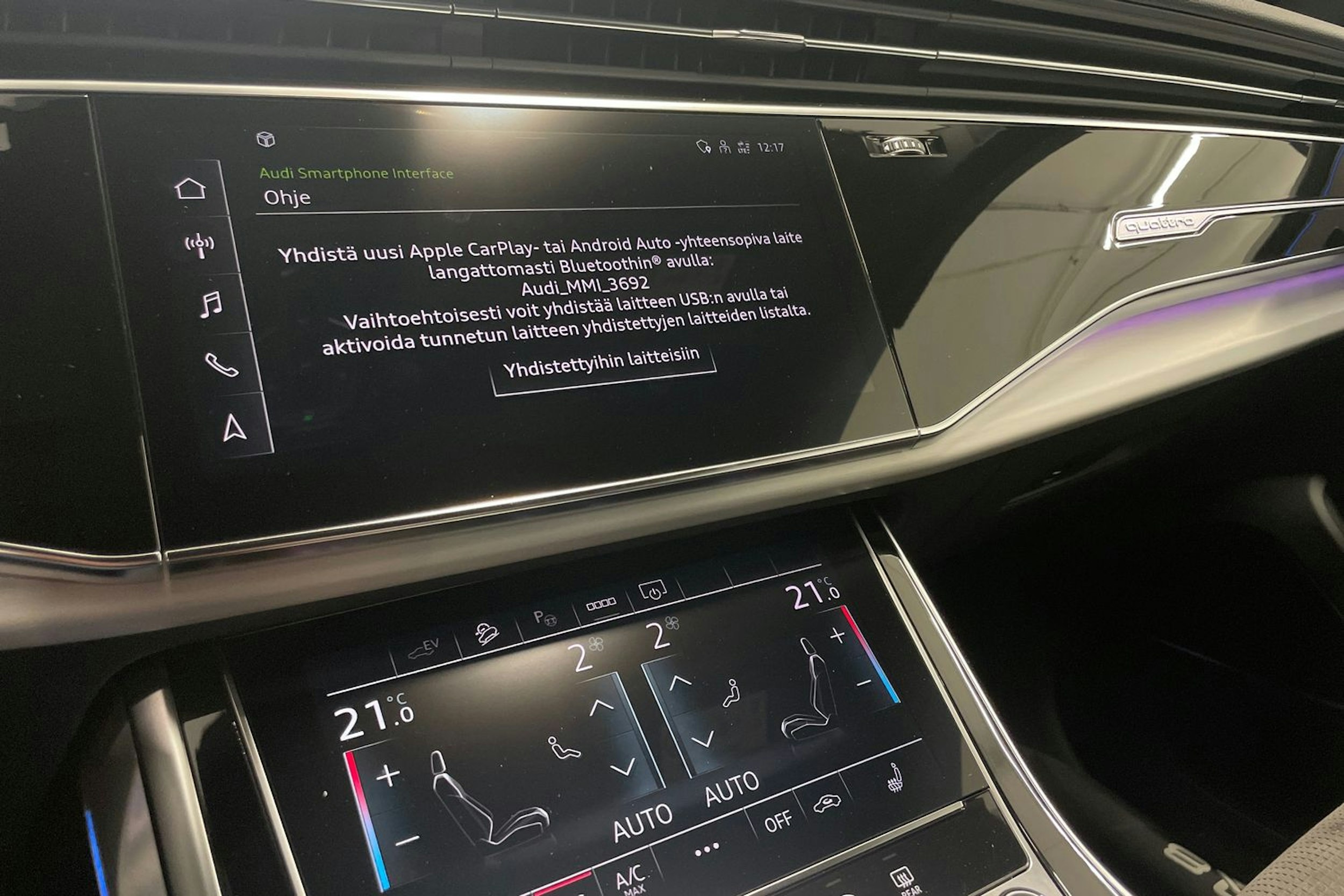 met. harmaa Audi Q8 2021 kuva 18.