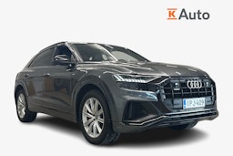 met. harmaa Audi Q8 2022 kuva 1.