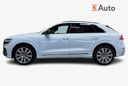 valkoinen Audi Q8 2022 kuva 6.