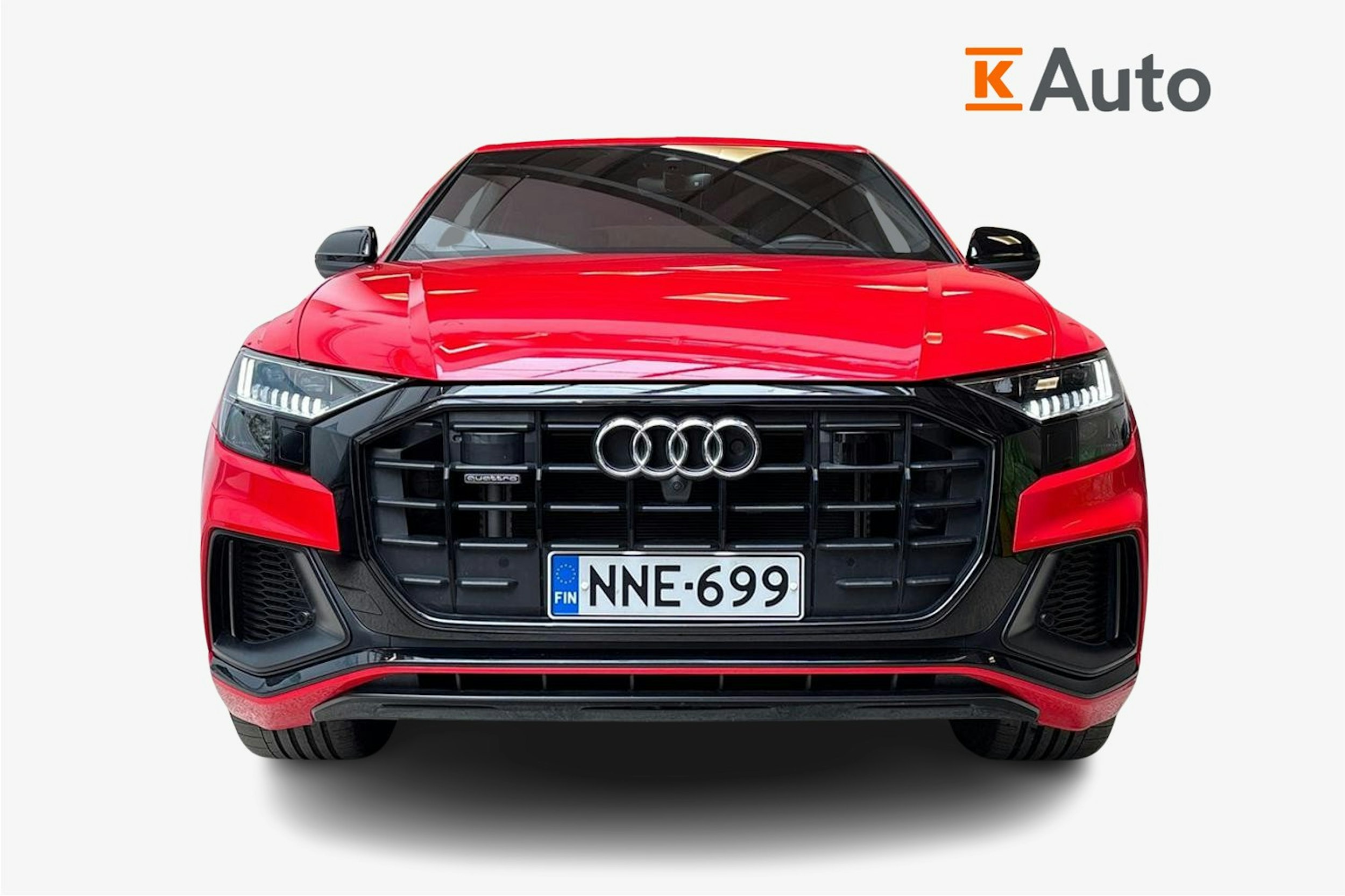 keltainen Audi Q8 2023 kuva 5.