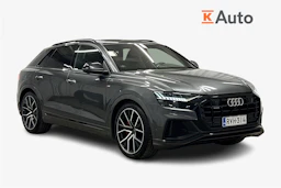 harmaa Audi Q8 2023 kuva 1.