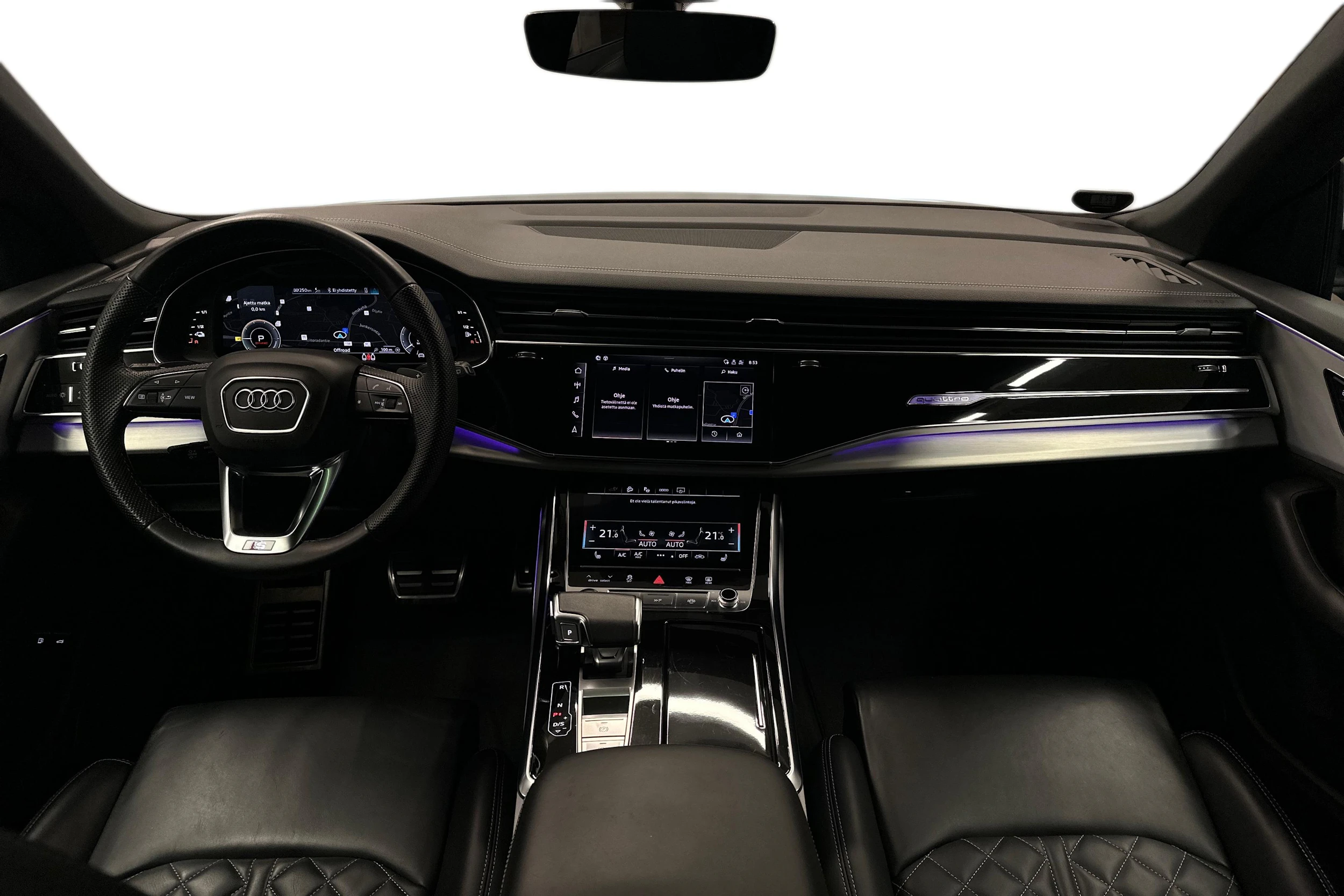 harmaa Audi Q8 2023 kuva 7.