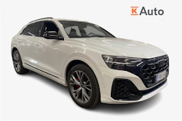 Valkoinen Audi Q8 2025 kuva 1.