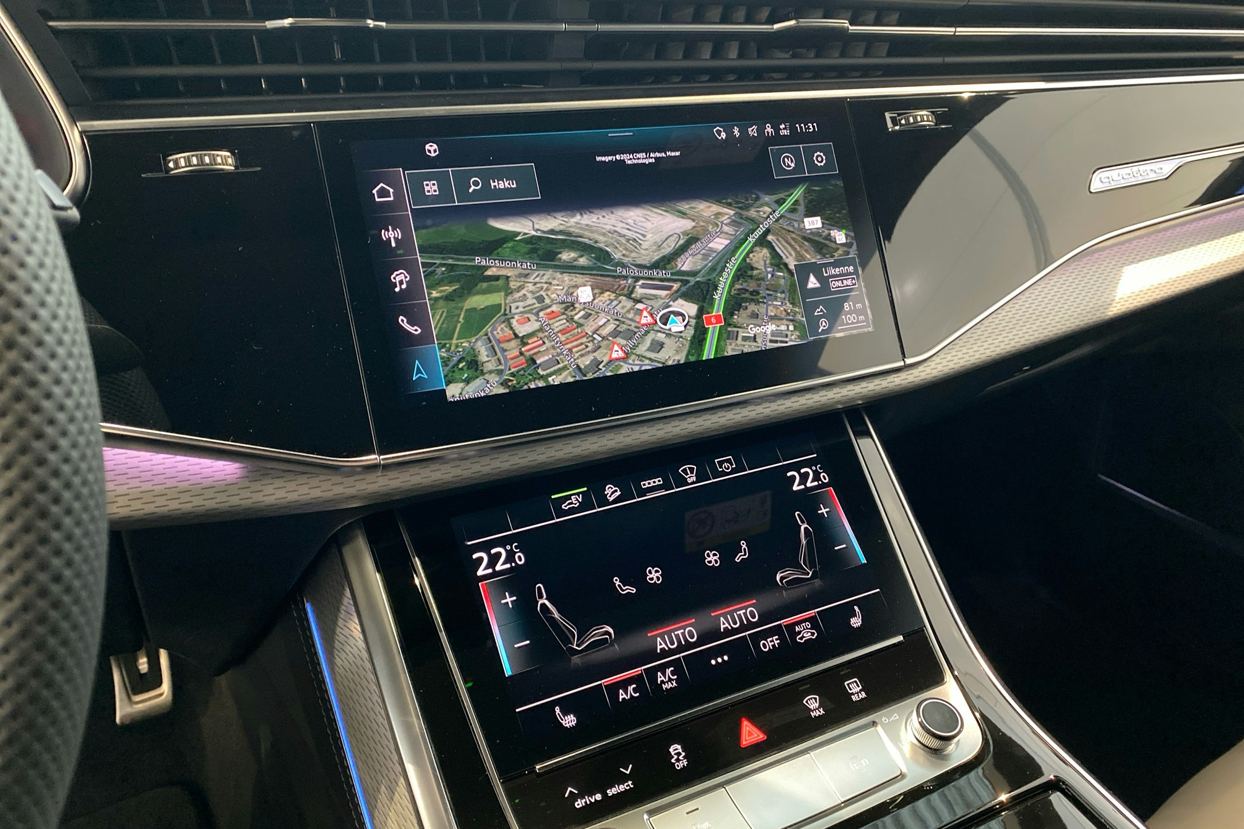 met. harmaa Audi Q8 2025 kuva 14.