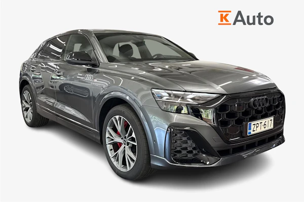 Audi Q8 TFSI e quattro 360 kW Vorsprung Edition | 2+3v jatkoturva | HUD | B&O | ilmajouset | nelipyöräohjaus
