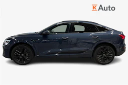 Sininen Audi Q8 e-tron 2023 kuva 7.