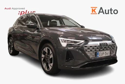 harmaa Audi Q8 e-tron 2023 kuva 1.