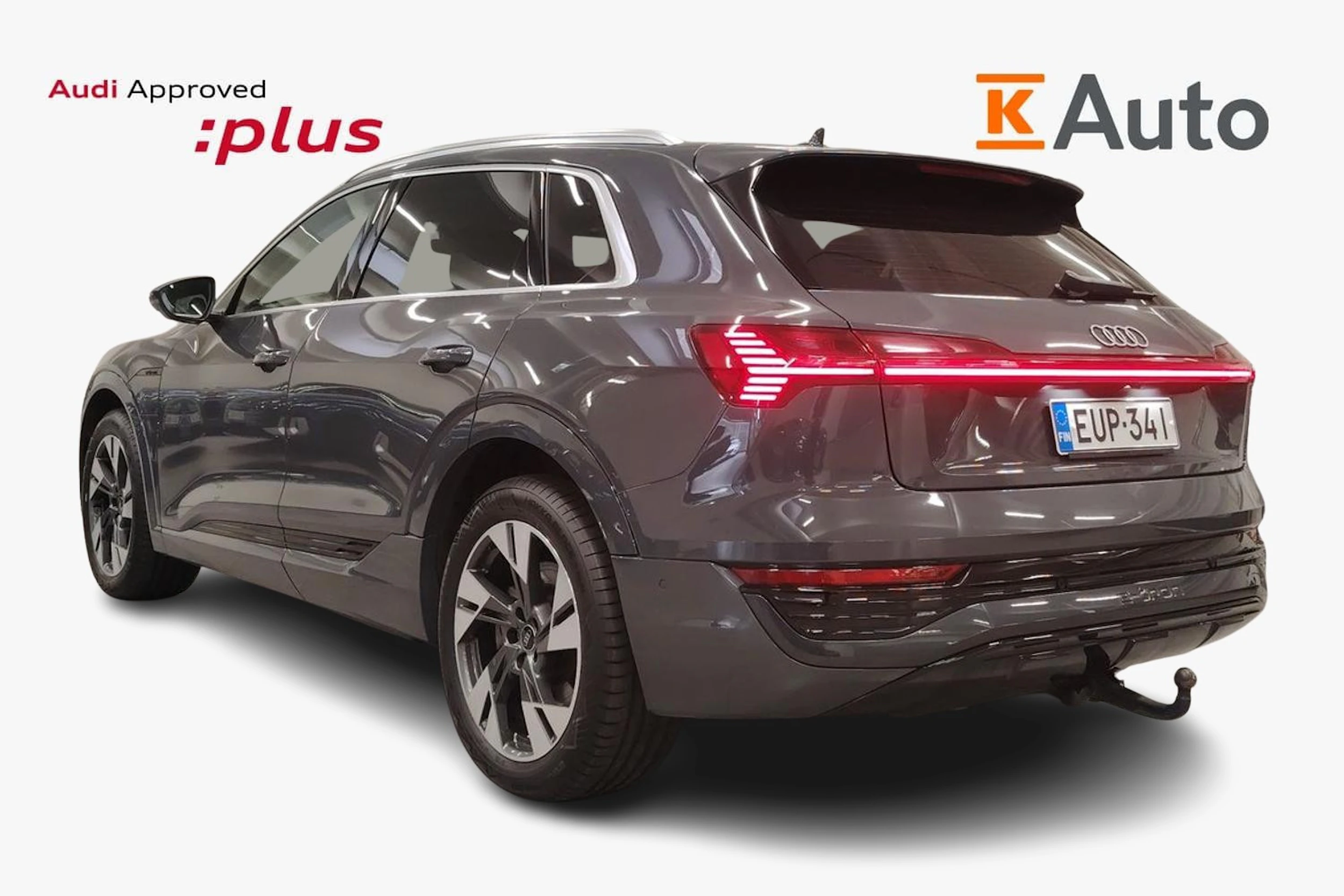 harmaa Audi Q8 e-tron 2023 kuva 2.