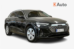 musta Audi Q8 e-tron 2023 kuva 1.