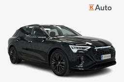 musta Audi Q8 e-tron 2023 kuva 1.