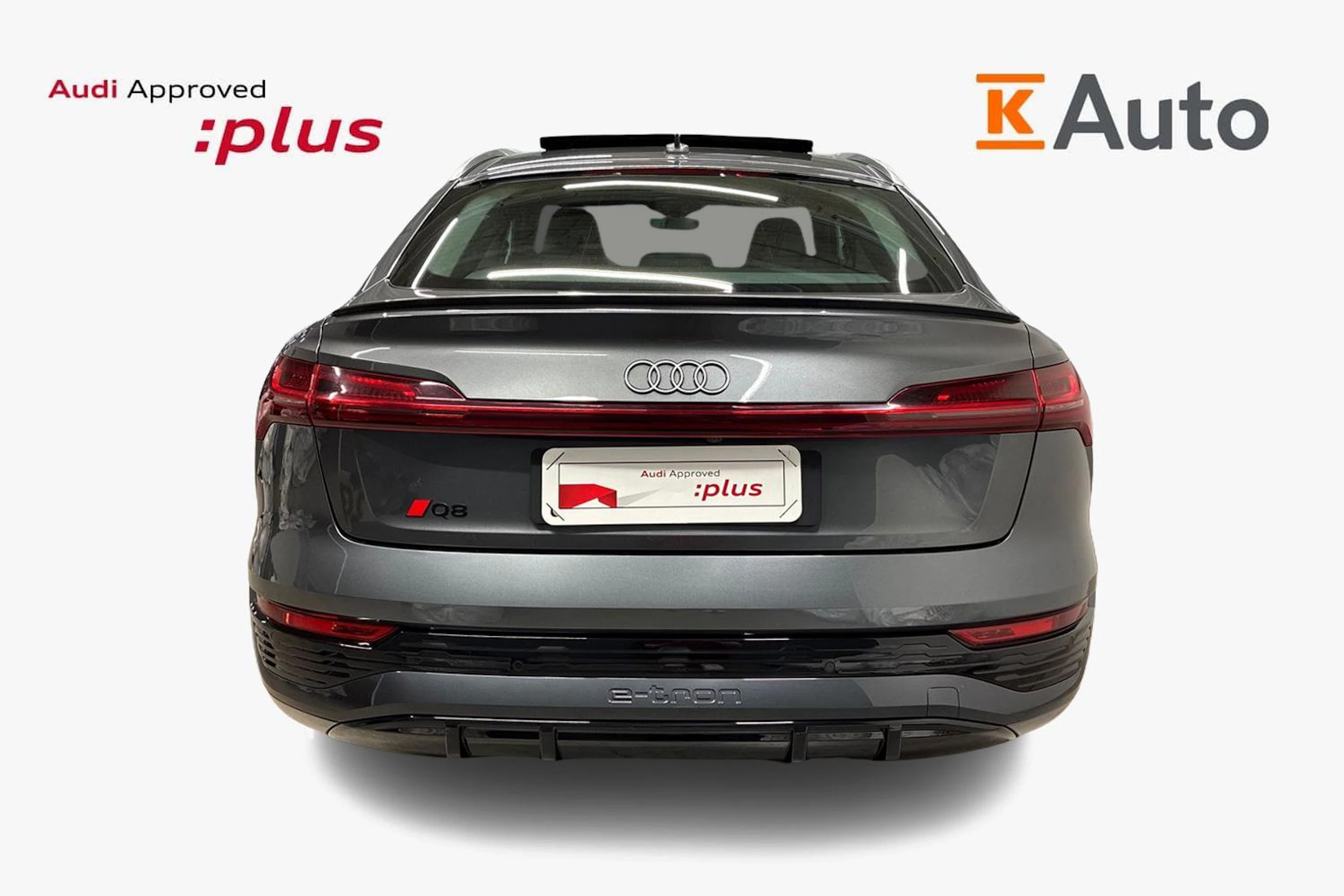 musta Audi Q8 e-tron 2023 kuva 3.