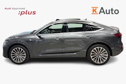 musta Audi Q8 e-tron 2023 kuva 5.
