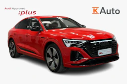 punainen Audi Q8 e-tron 2023 kuva 1.