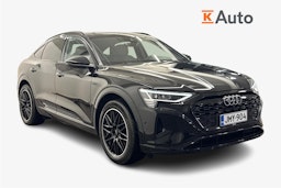 musta Audi Q8 e-tron 2024 kuva 1.