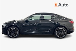 musta Audi Q8 e-tron 2024 kuva 6.