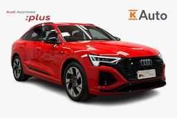 punainen Audi Q8 e-tron 2023 kuva 1.