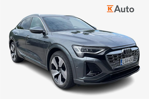 Audi Q8 e-tron Sportback 55 quattro Progress S line | Sis. ALV | Merkkihuollettu Suomi-auto | ACC | Matrix-Led |