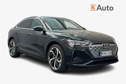 musta Audi Q8 e-tron 2024 kuva 1.