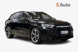 musta Audi Q8 e-tron 2024 kuva 1.