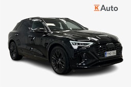 musta Audi Q8 e-tron 2024 kuva 1.