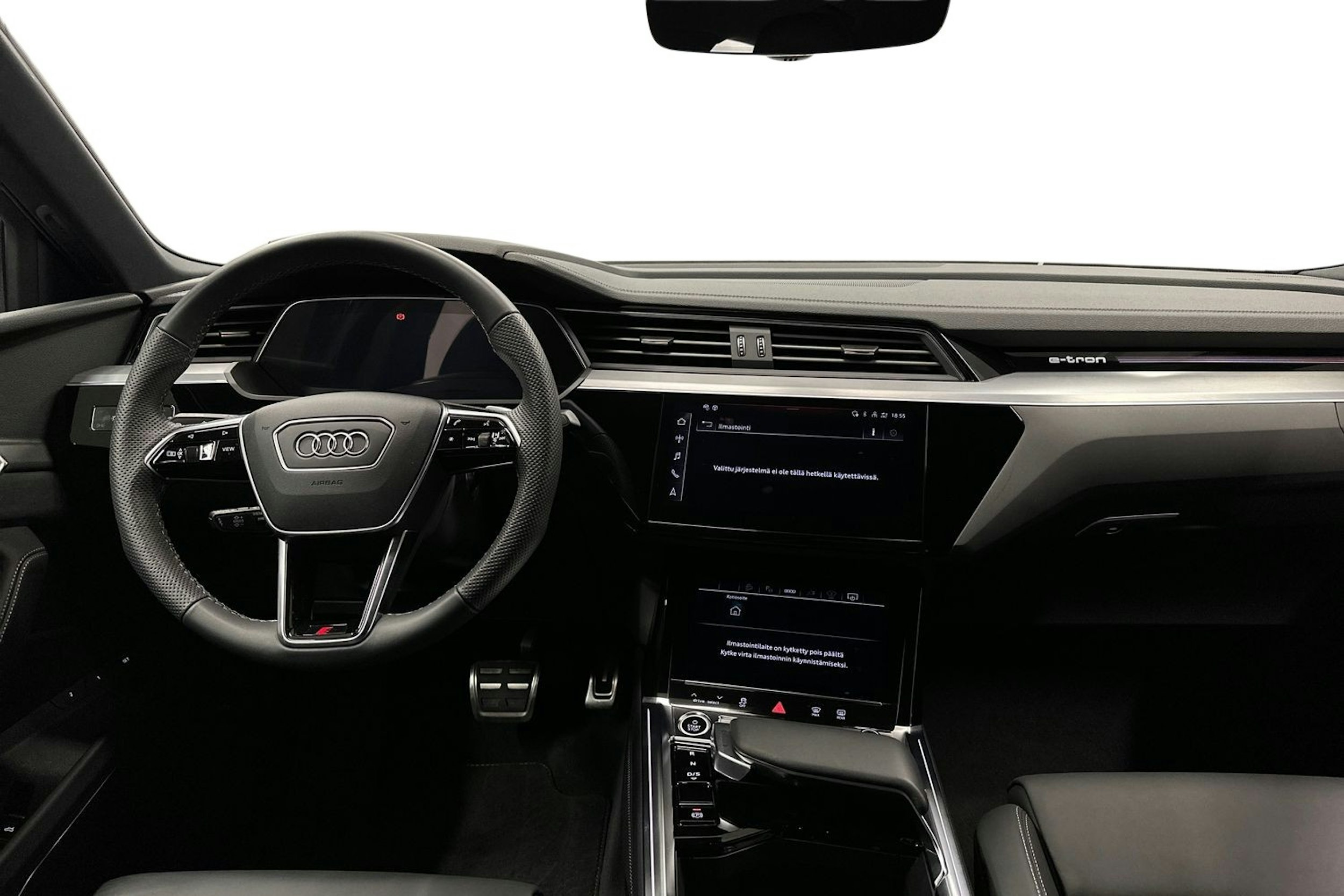 harmaa Audi Q8 e-tron 2023 kuva 7.