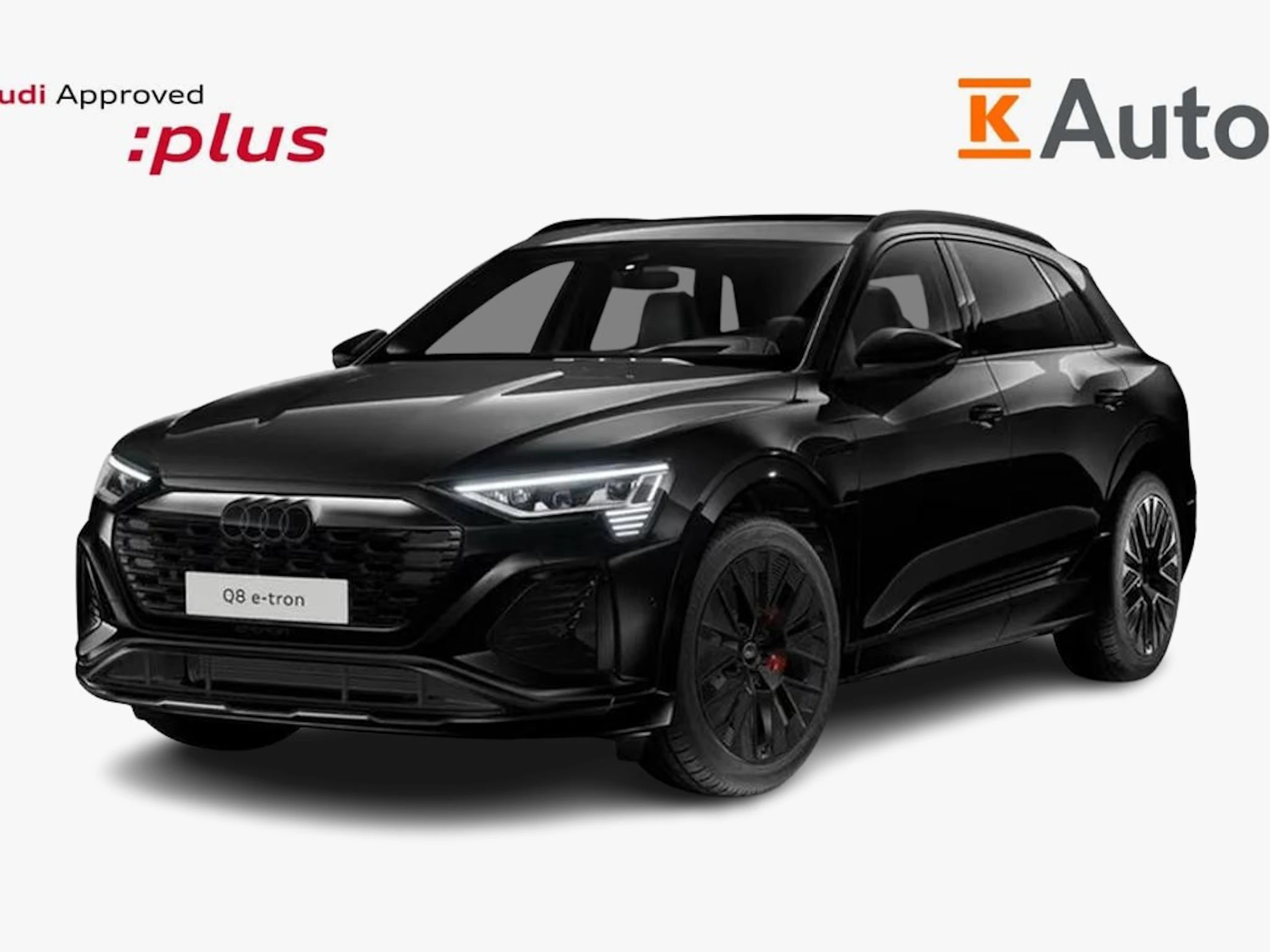 met. musta Audi Q8 e-tron 2024 kuva 1.
