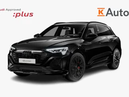 met. musta Audi Q8 e-tron 2024 kuva 1.