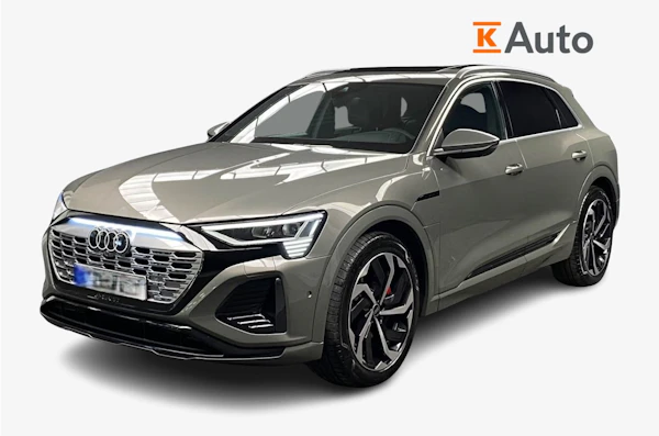 Audi Q8 e-tron 55 e-tron quattro S line | Ennakkomyynnissä | Audi approved :plus takuu 24 kuukautta / 40 000km |