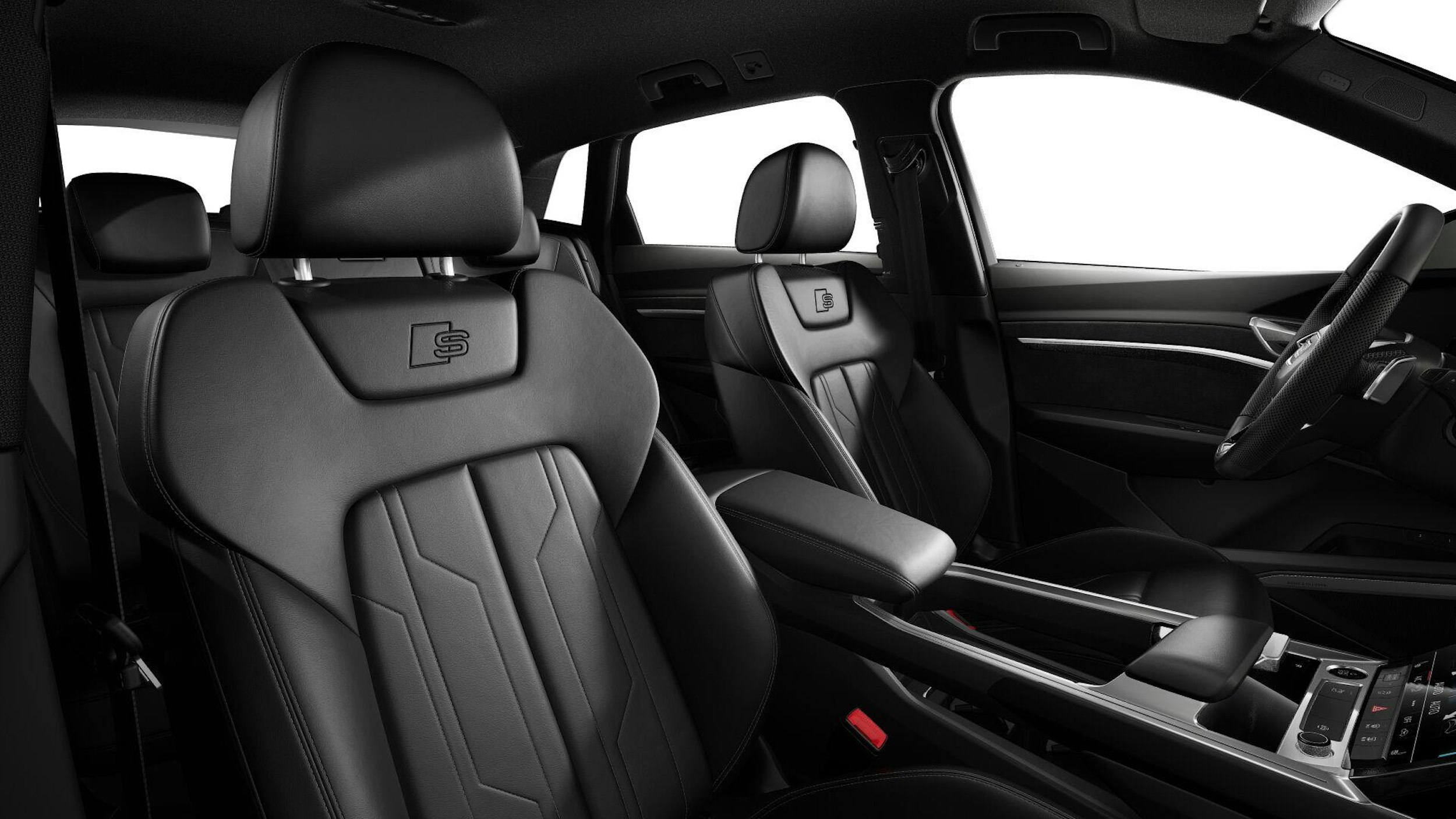 sininen Audi Q8 e-tron 2024 kuva 7.