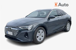 Harmaa Audi Q8 e-tron 2024 kuva 1.