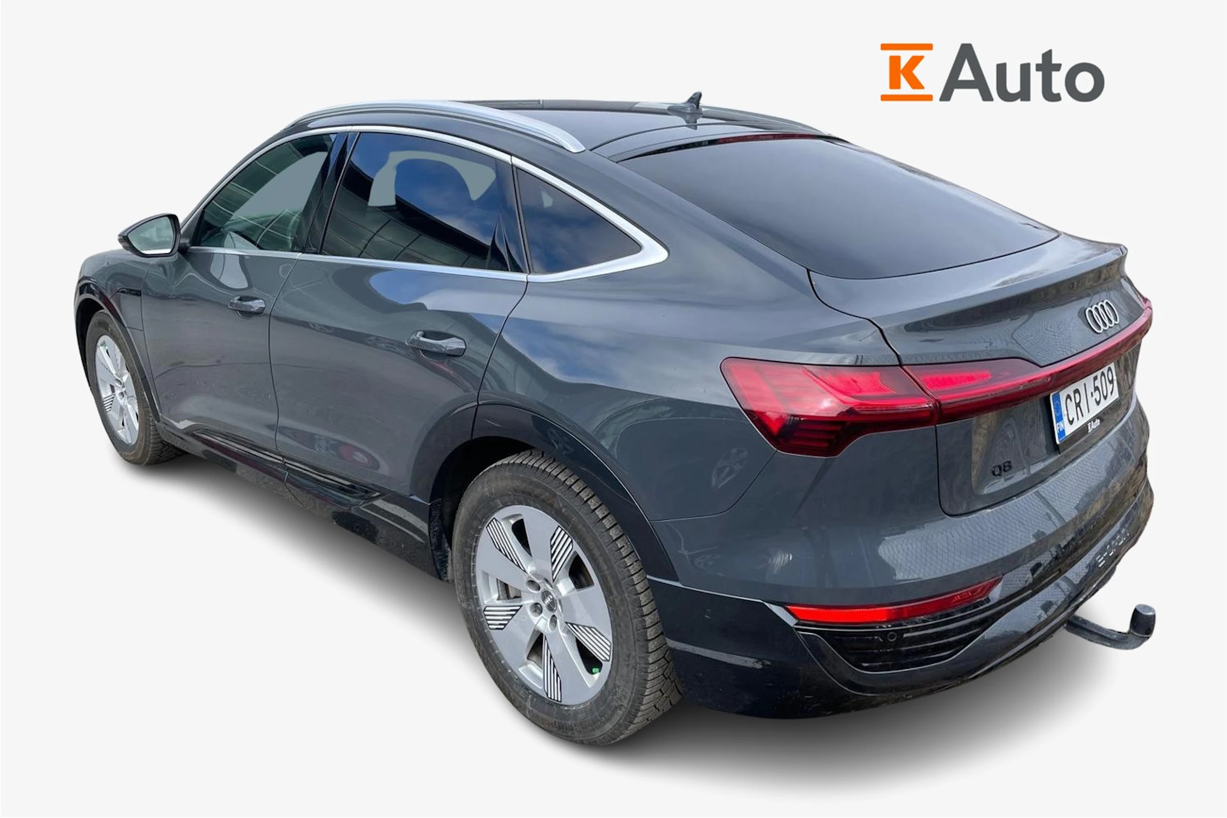 Harmaa Audi Q8 e-tron 2024 kuva 2.