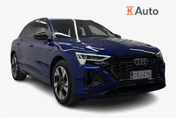 sininen Audi Q8 e-tron 2024 kuva 1.