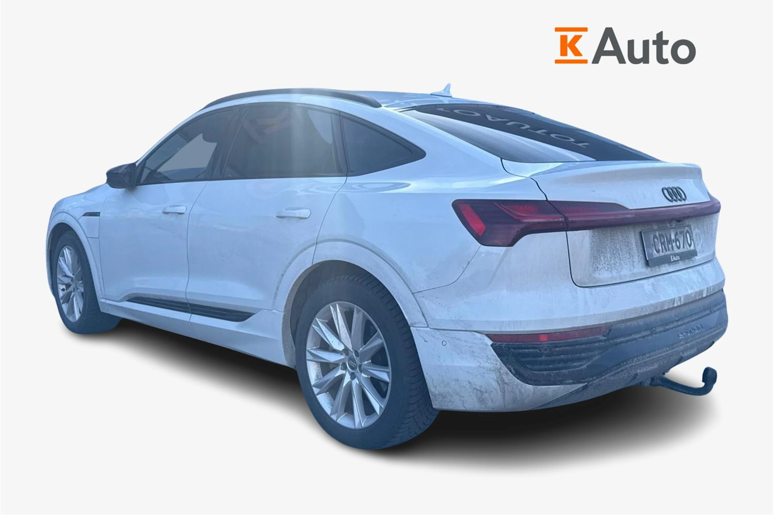 valkoinen Audi Q8 e-tron 2024 kuva 2.