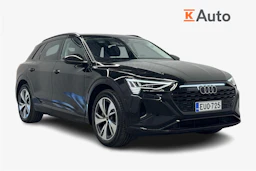musta Audi Q8 e-tron 2024 kuva 1.