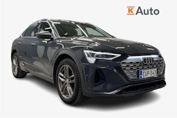 met. harmaa Audi Q8 e-tron 2024 kuva 1.