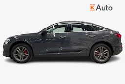 met. harmaa Audi Q8 e-tron 2024 kuva 6.