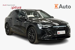 musta Audi Q8 e-tron 2024 kuva 1.