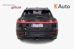 musta Audi Q8 e-tron 2024 kuva 3.