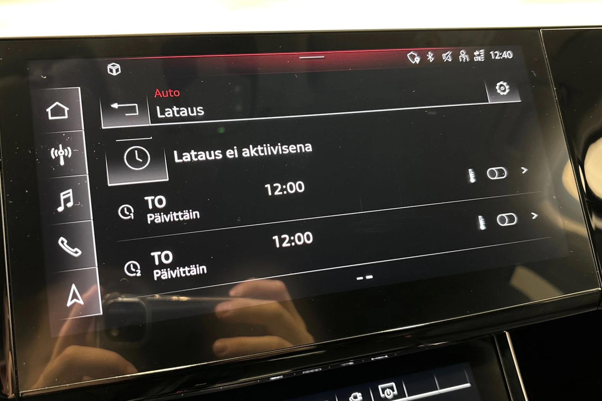 musta Audi Q8 e-tron 2024 kuva 30.