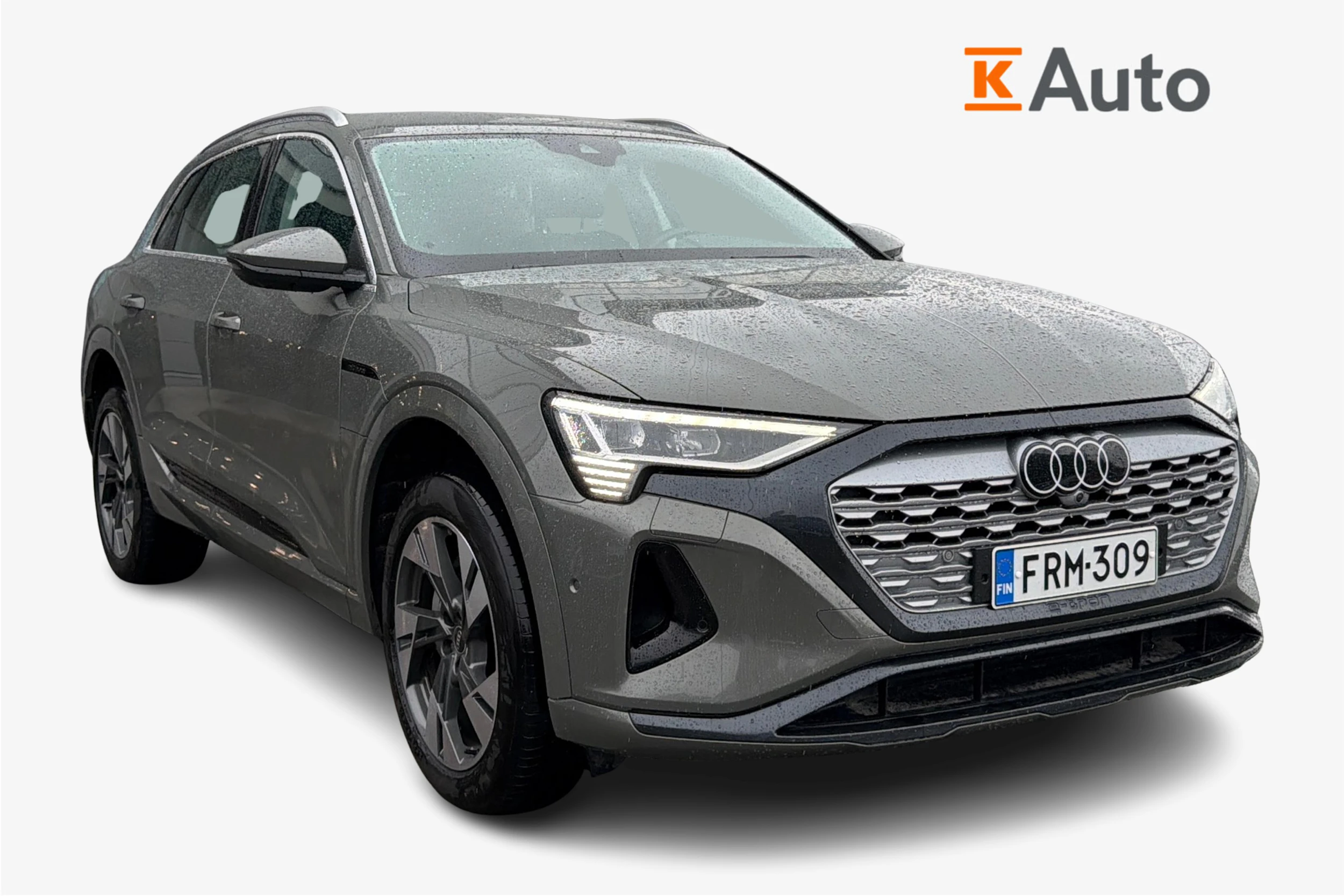harmaa Audi Q8 e-tron 2024 kuva 1.