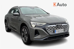 harmaa Audi Q8 e-tron 2024 kuva 1.