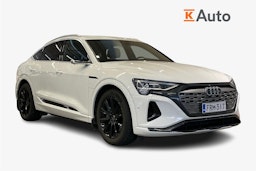 met. valkoinen Audi Q8 e-tron 2024 kuva 1.