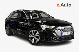 Musta Audi Q8 e-tron 2024 kuva 1.