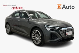 harmaa Audi Q8 e-tron 2024 kuva 1.