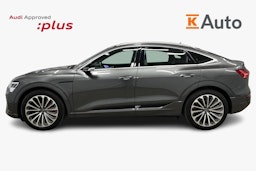 harmaa Audi Q8 e-tron 2024 kuva 6.