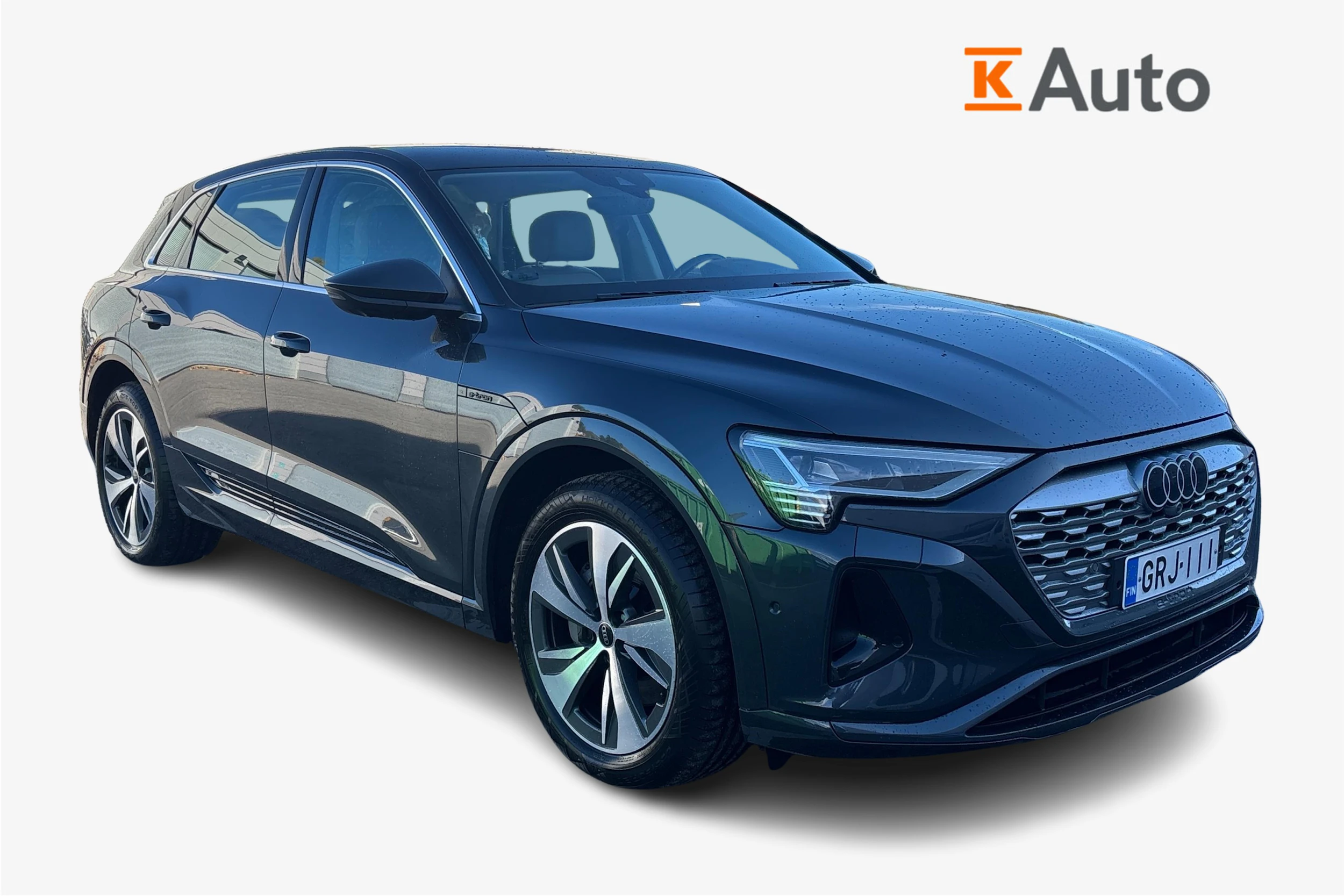 harmaa Audi Q8 e-tron 2024 kuva 1.