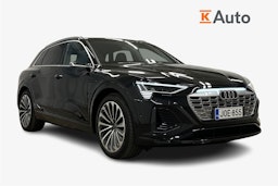 musta Audi Q8 e-tron 2024 kuva 1.