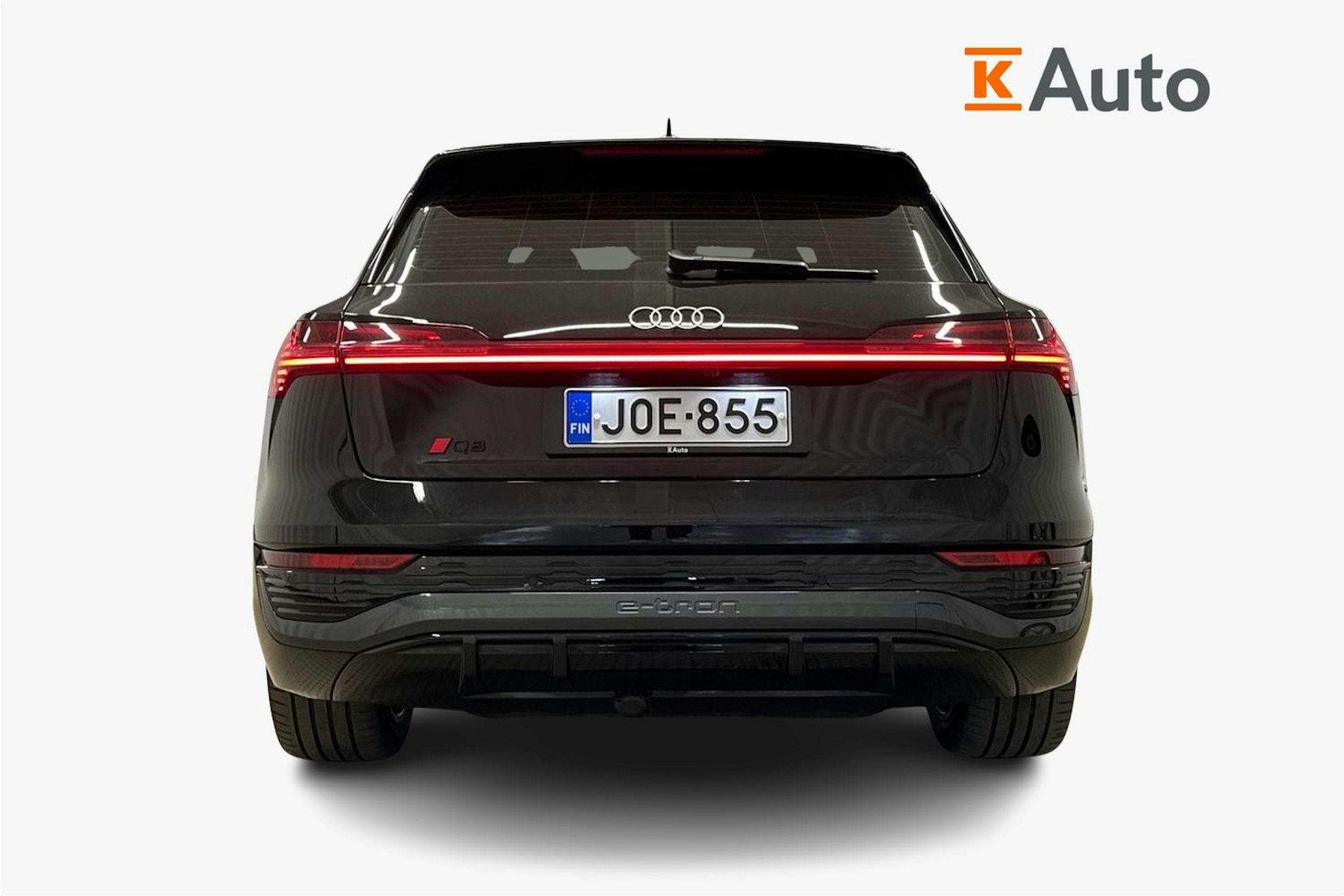 musta Audi Q8 e-tron 2024 kuva 3.